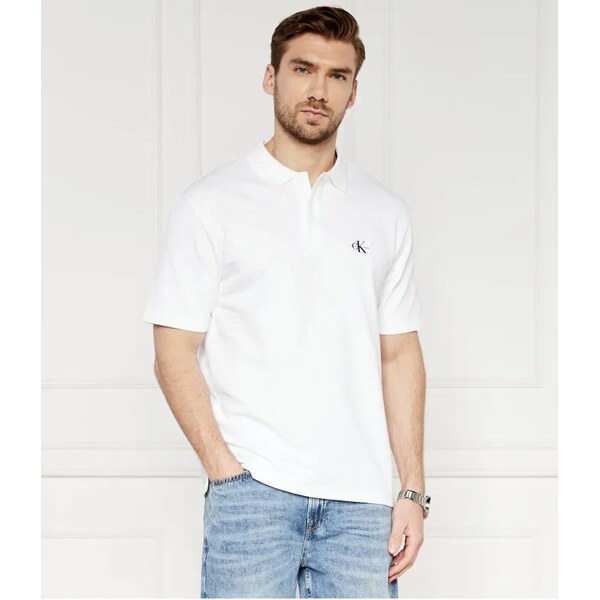 Calvin Klein Jeans Polo tričko | Relaxed fit | stretch 51280846