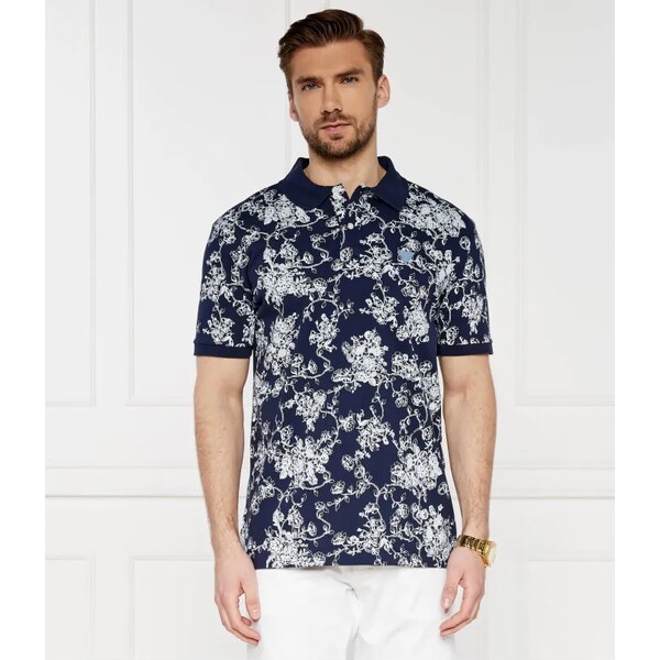 GUESS Polo tričko SS AOP OVERDYE | Regular Fit 51225648