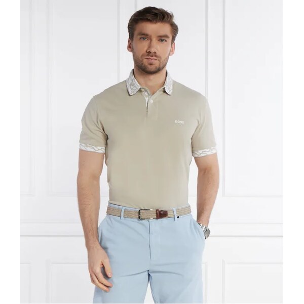 BOSS ORANGE Polo tričko Pe_Ocean_detailed | Regular Fit 51200053