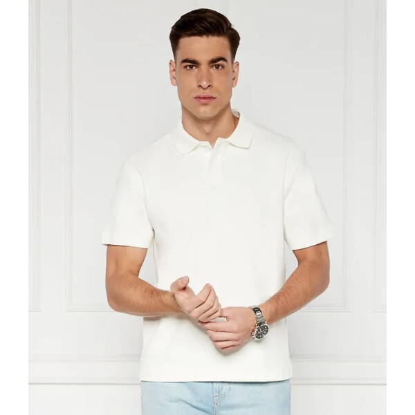 BOSS ORANGE Polo tričko Pe_Towel | Relaxed fit 51171730