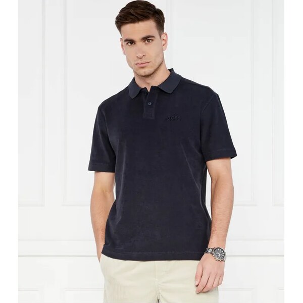 BOSS ORANGE Polo tričko Pe_Towel | Relaxed fit 51171732