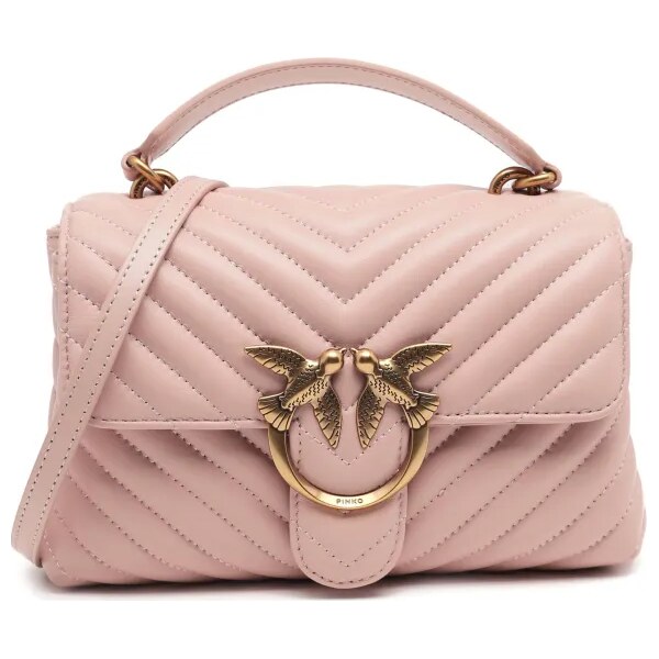 Pinko Kožený kufrík LOVE LADY PUFF 37677807