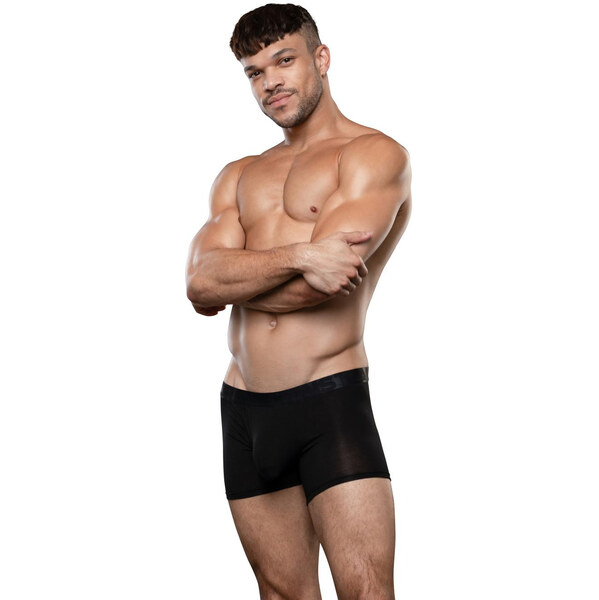 Pánske boxerky Andrew Christian čierné ALMOST NAKED BAMBOO (93714-BLK) 66111905