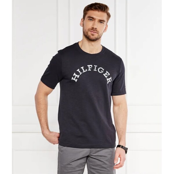 Tommy Hilfiger Tričko HILFIGER ARCHED TEE | Regular Fit 51066422