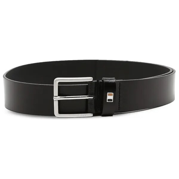 BOSS BLACK Kožený opasok Ther-Flag-E_Sz35 37240267