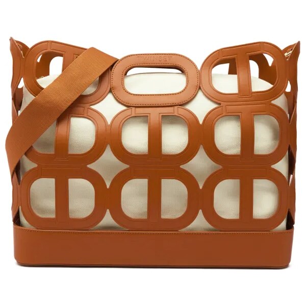 TWINSET Shopper kabelka + príručná taštička Lila 50989841