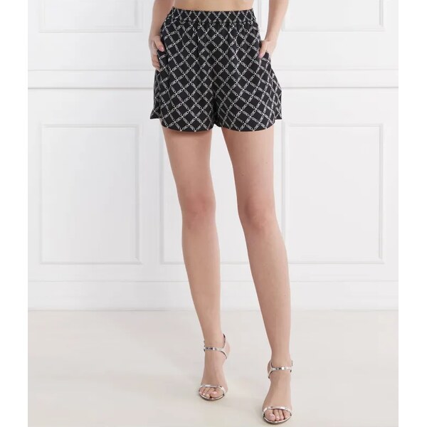 Michael Kors Saténové šortky EMPIRE | Regular Fit 50844129