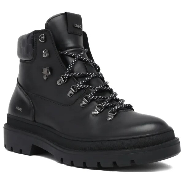 Karl Lagerfeld Kožené trekingové topánky OUTLAND 37055217