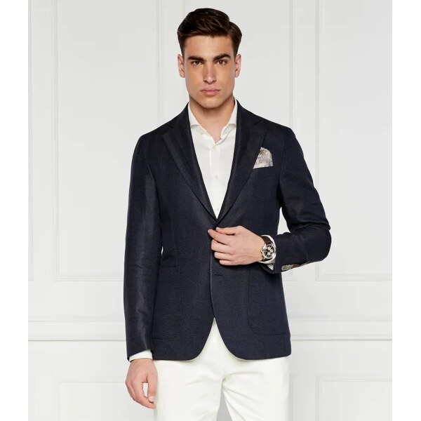 Oscar Jacobson Sako Ferry | Regular Fit | s prímesou ľanu 50272573