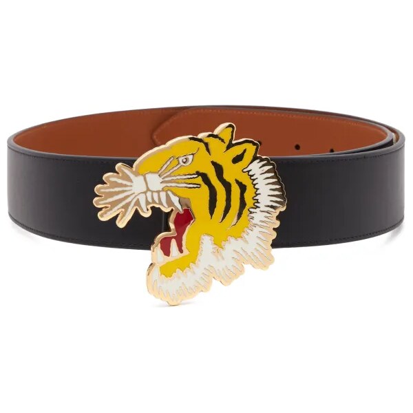 Kenzo Obojstranný kožený remienok 36718327