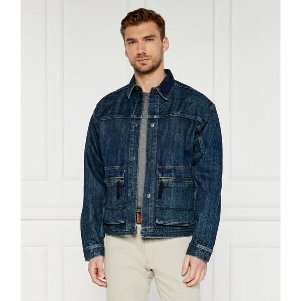 G- Star Raw Džínsová bunda Utility Coach Jacket | Straight fit | denim 49880447
