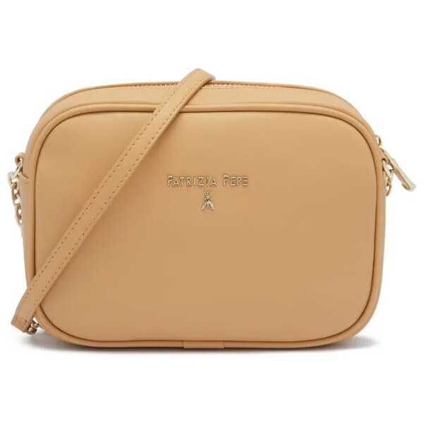 Patrizia Pepe Kožená crossbody kabelka 49287768