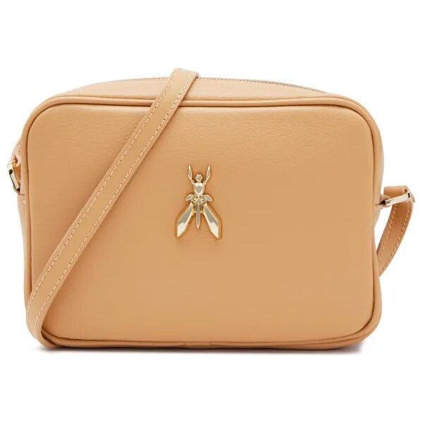 Patrizia Pepe Kožená crossbody kabelka 49240706