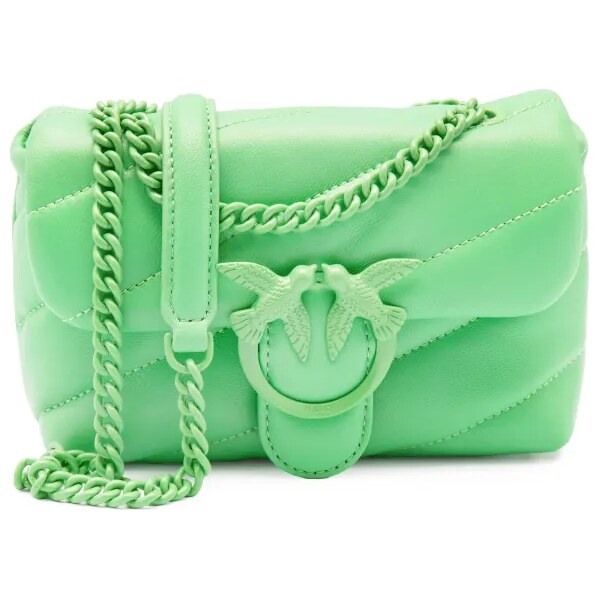 Pinko Kožená kabelka na rameno LOVE PUFF BABY CL SHEEP NAPPA 49215075