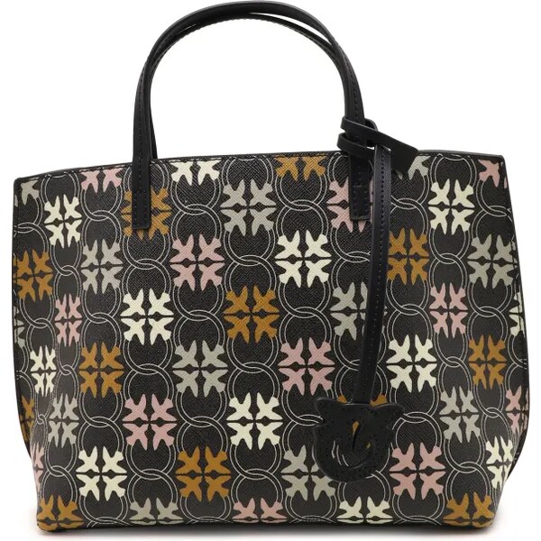 Pinko Kožená shopper kabelka CARRIE 49079706