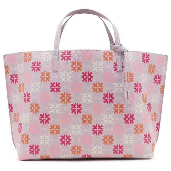 Pinko Kožená shopper kabelka CARRIE 48977922