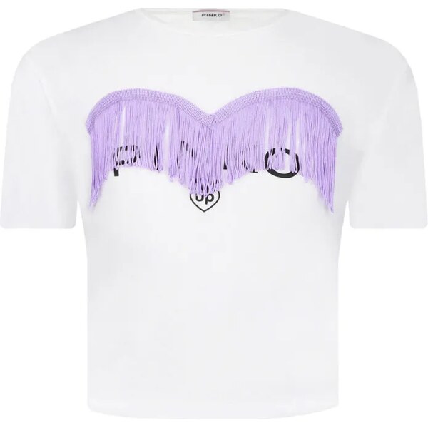 Pinko UP Tričko | Cropped Fit | stretch 48913220