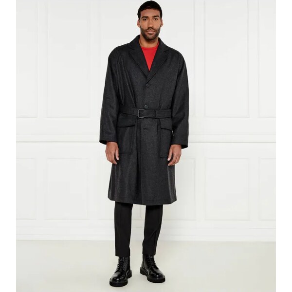 HUGO Vlnený kabát Mars 60438404