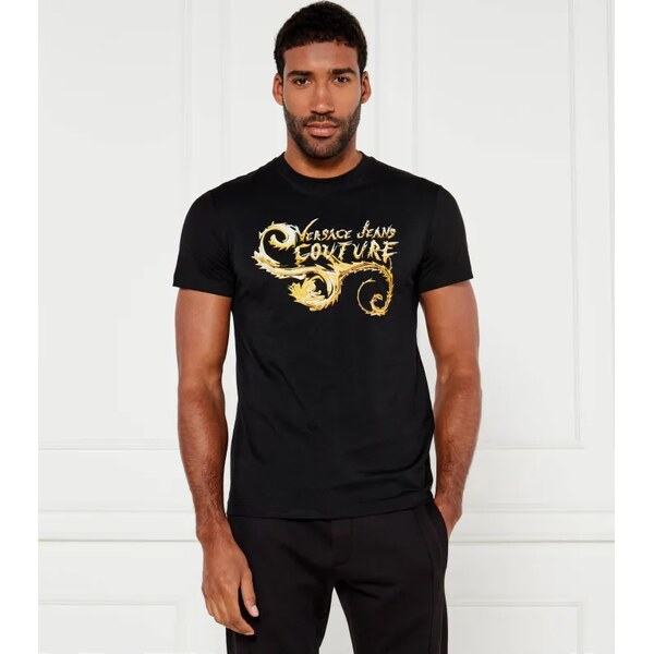 Versace Jeans Couture Tričko Chromo Couture | Slim Fit 60438347