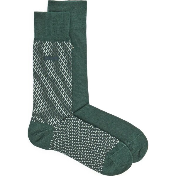 BOSS BLACK Ponožky 2-balenie 2P RS Minipattern CC 60438406