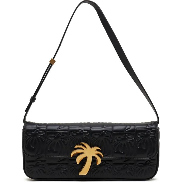 Palm Angels Kožená kabelka na rameno 48802531