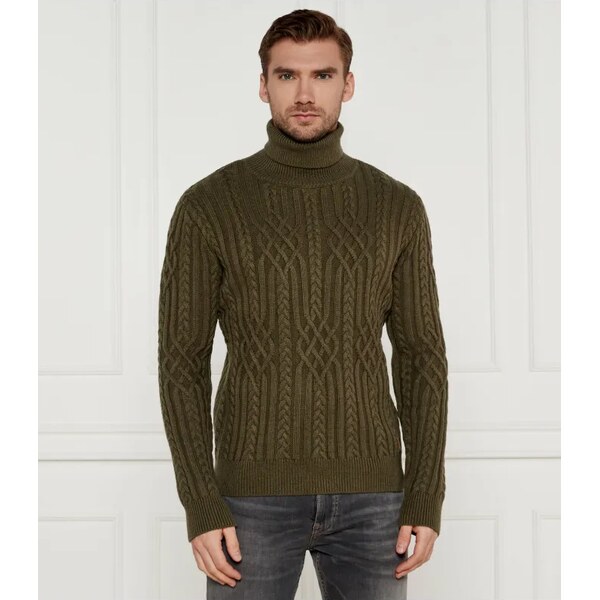 GUESS Rolák EVANDER | Regular Fit | s prímesou vlny 60394190