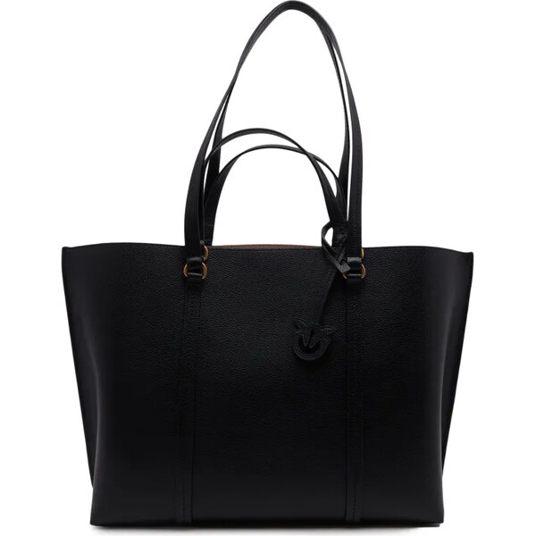 Pinko Kožená shopper kabelka CARRIE 48663672
