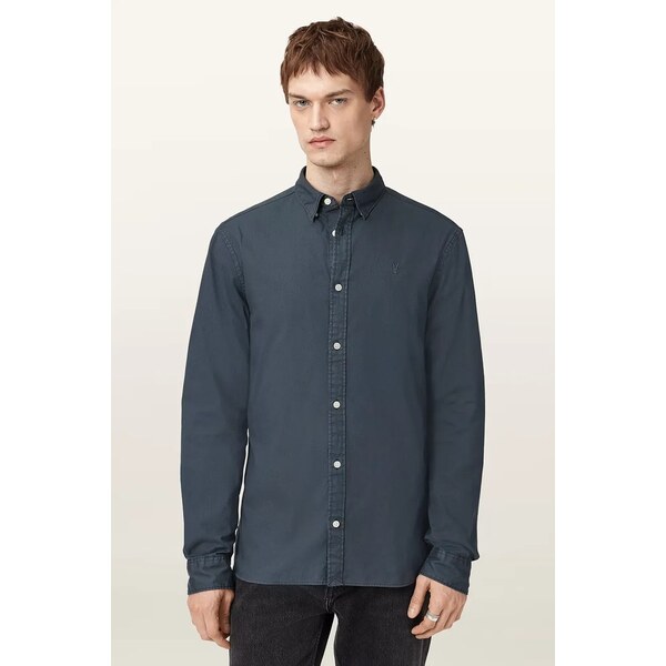 Bavlnená košeľa AllSaints HAWTHORNE LS SHIRT 66112465