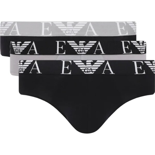 Emporio Armani Slipy 3-balenie 48252692