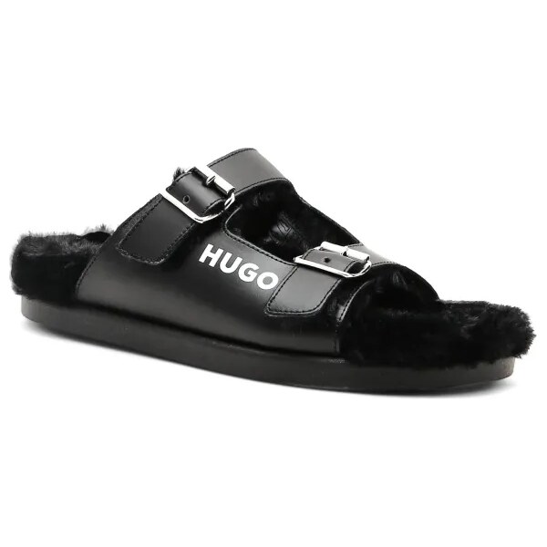 HUGO Zateplené domáca obuv Jumble Buckle 31381211