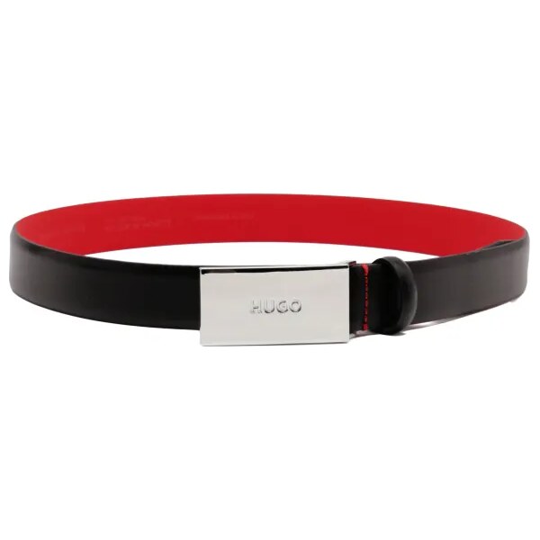 HUGO Kožený opasok BALDWIN-N 30759472