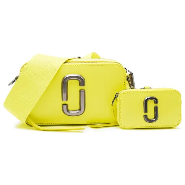 Marc Jacobs Kožená kabelka na rameno + príručná taštička The snapshot 47548793