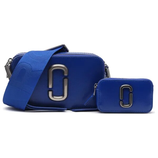 Marc Jacobs Kožená kabelka na rameno + príručná taštička The snapshot 47405877