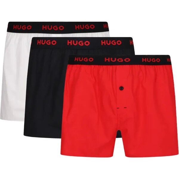 Hugo Bodywear Boxerky 3-balenie WOVEN BOXER TRIPLET 47378420