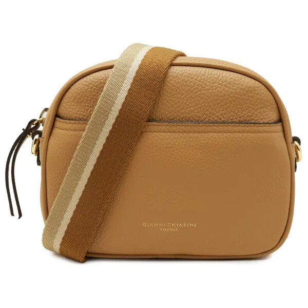 GIANNI CHIARINI Kožená crossbody kabelka 47244205