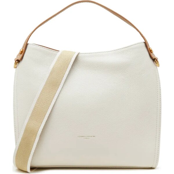 GIANNI CHIARINI Kožená shopper kabelka 47081086