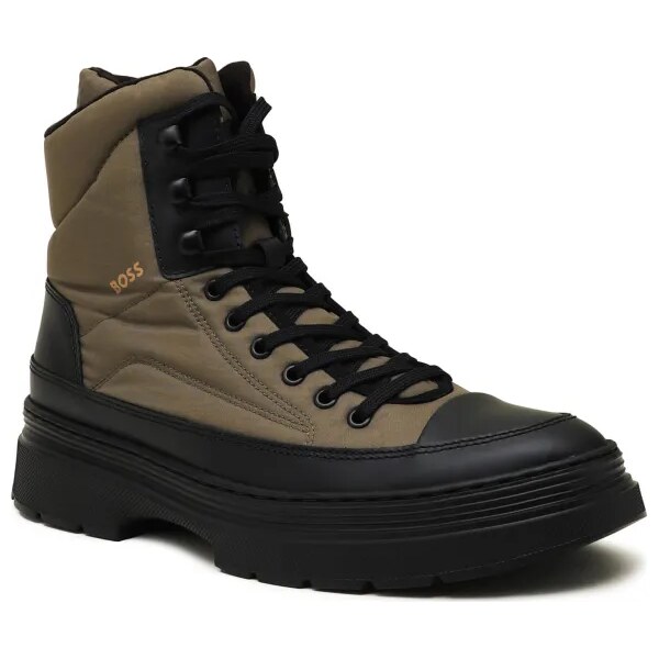 BOSS BLACK Šnurovacie topánky Eloy | s prímesou kože 46886545