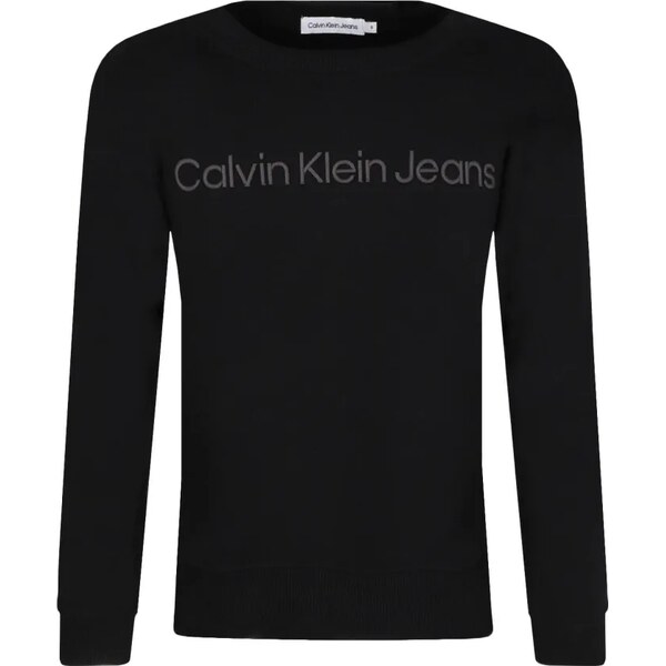 Calvin Klein Jeans Mikina RAISED INST. LOGO FLEECE CN | Regular Fit 46856169