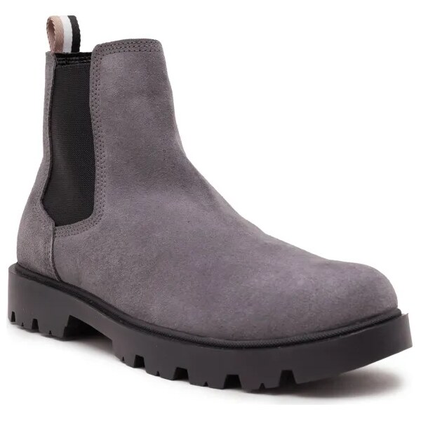 BOSS BLACK Kožené jazdecké topánky Adley 46698930