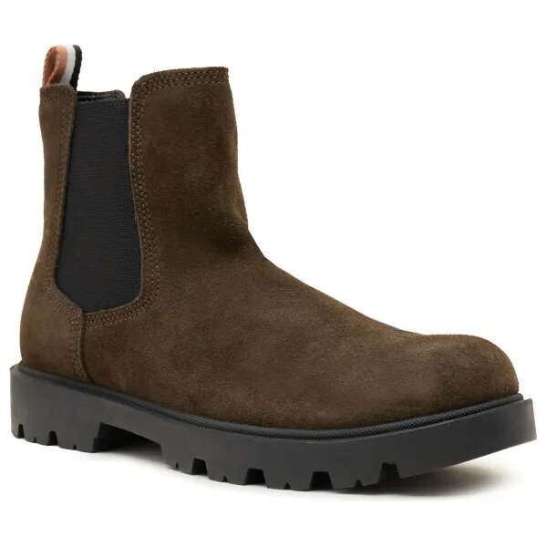 BOSS BLACK Jazdecké topánky Adley | semiš 46693729