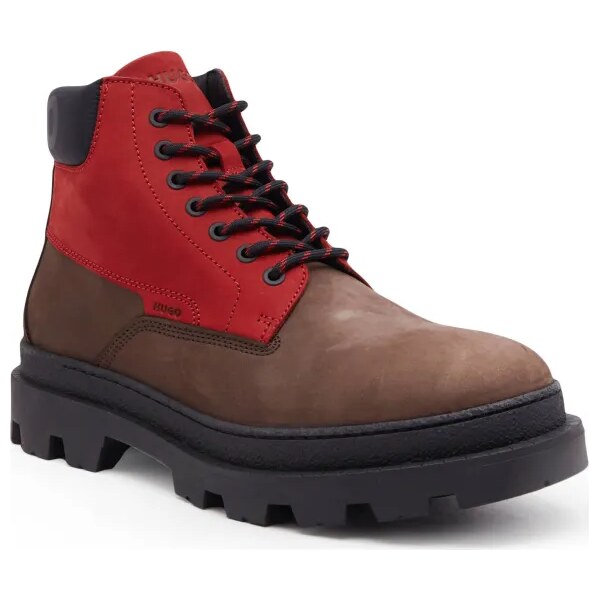 HUGO Vysoké topánky Graham | s prímesou kože 46575725