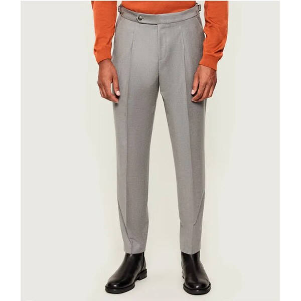 BOSS BLACK Vlnené nohavice C-Perino-PL-DTL-254 | Relaxed fit 65784240