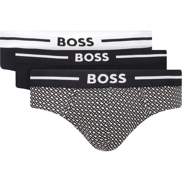 BOSS BLACK Slipy 3-balenie HipBr 3P Bold Design 53271210