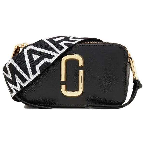 Marc Jacobs Kožená crossbody kabelka THE SNAPSHOT 45836668