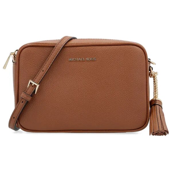 Michael Kors Kožená crossbody kabelka Ginny 27949496