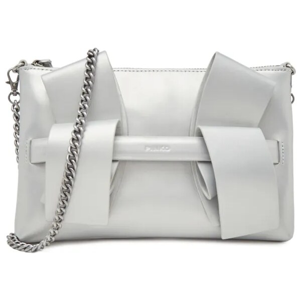 Pinko Kožená večerná kabelka AIKA BOW FLAT 45772099