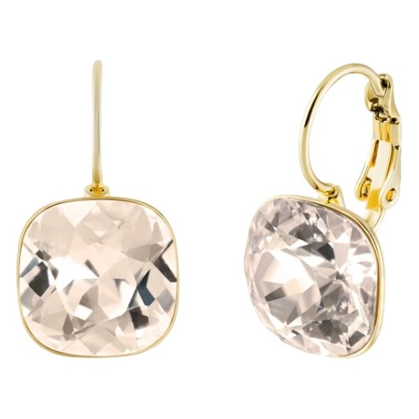 Preciosa Elegantné pozlátené náušnice s českým krištáľom Preciosa 66585702