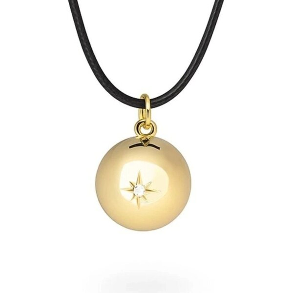 MUMMY BELL Dlhý dámsky náhrdelník s pozlátenou rolničkou Astra ASZ20 66588869