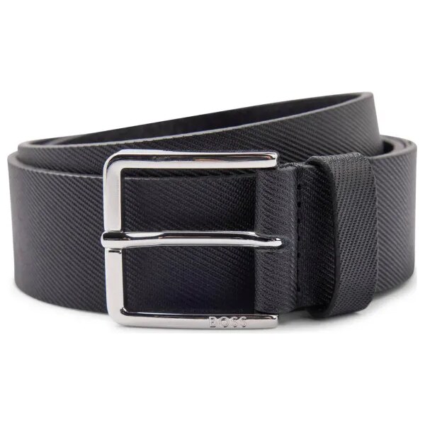 BOSS BLACK Kožený opasok Ther 45574641