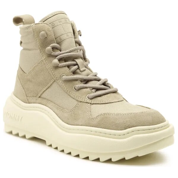 Tommy Jeans Šnurovacie topánky | semiš 61675577